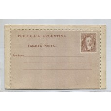 ARGENTINA ENTERO POSTAL GJ CAP-04 CARTA KIDD NUEVA U$ 10
